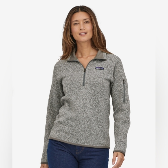 Patagonia women's Better Sweater 1/4 Zip Fleece LIKE NEW - Picture 2 of 11